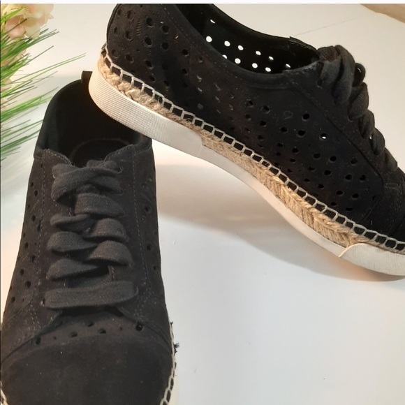 Vince Camuto Theera Perforated Espadrille Sneakers - Picture 6 of 10
